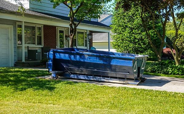 each residential dumpster has a weight limit, which varies based upon the size of the dumpster